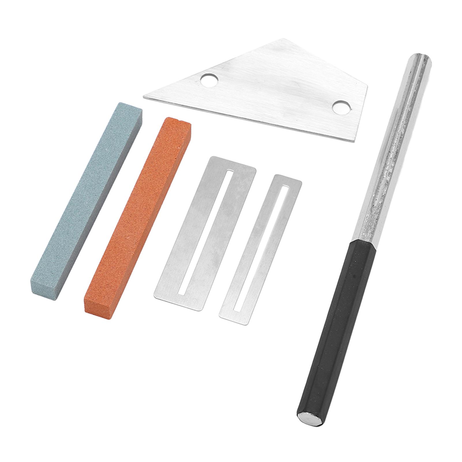 

Guitar Tools Metal Hex File Silver Spacers 2 Holes Triangular Rule Grinding Stone Luthier Tool Repair Kit