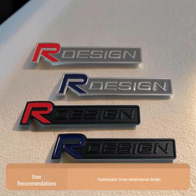 Наклейки з металевим логотипом Volvo RDESIGN Fender для S40V60XC90 - покращте свій модифікований автомобіль!
