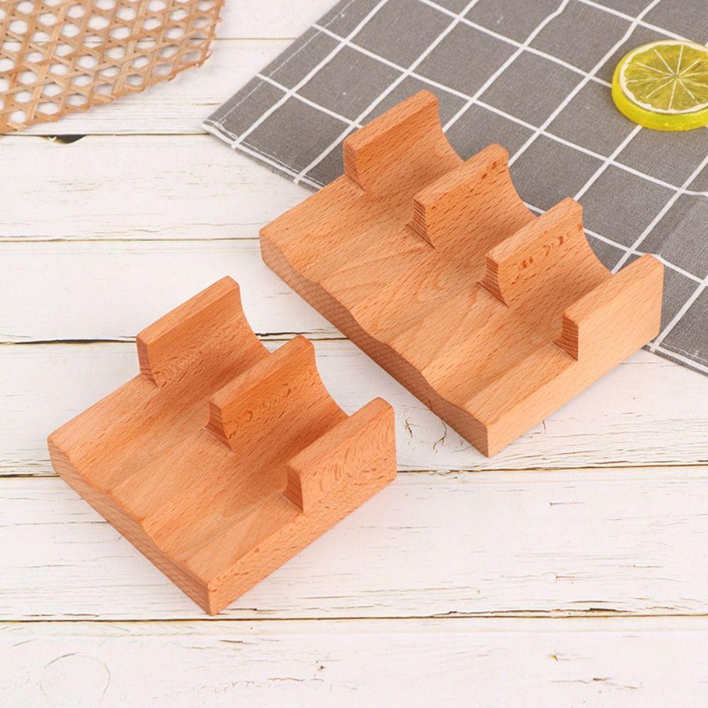 New U Shape Sushi Rack Wood Elegant Design Wooden Taco Snack Food Holder Wood Plate Cuisine Stand Sashimi Sushi Boat