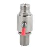 Lightning Arrester Professional Female to Female UHF Coaxial Lightning Surge Protector for CB Radio HAM Radio Equipment