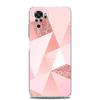 New Square Clear Phone Case For Xiaomi Redmi Note 12 11 9S 9 8 10 Pro+ 7 8T 9C 9A 8A K40 Gaming Silicone Cover Marble Geometric