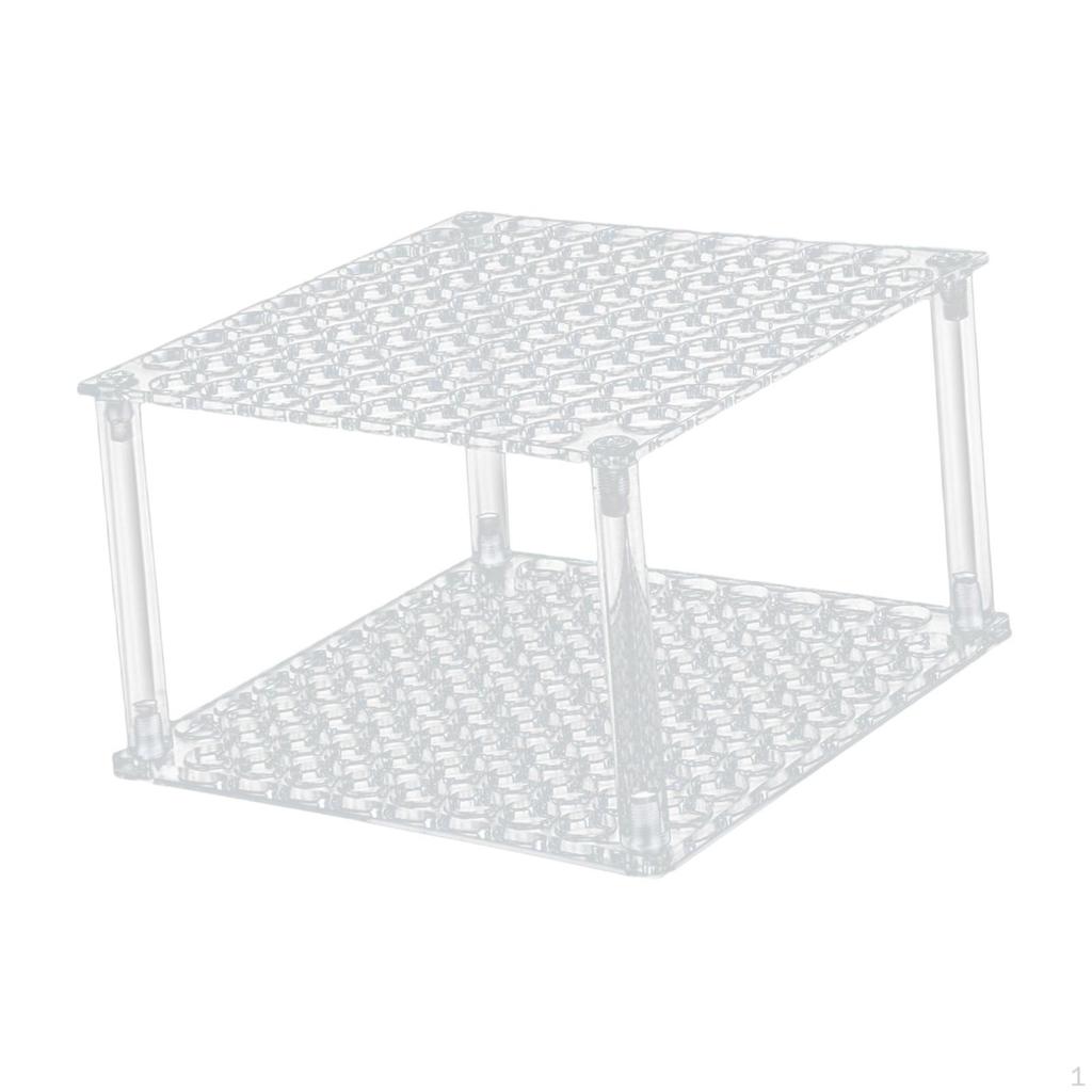 Acrylic Holder for Makeup Brushes And Paints 96 Slots Traditional Chinese Hairpins Display Stand