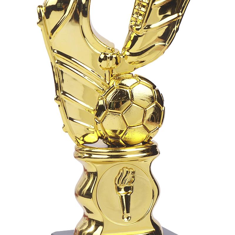 Fußball Goldener Schuh Trophäe Gewinner Goldene Trophäen Goldener Schuh Fußball Auszeichnung Trophäe Bester Schütze Schuh Stiefel Souvenir Pokal
