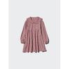 Uniqlo Girls Check Dress  Long Sleeve 