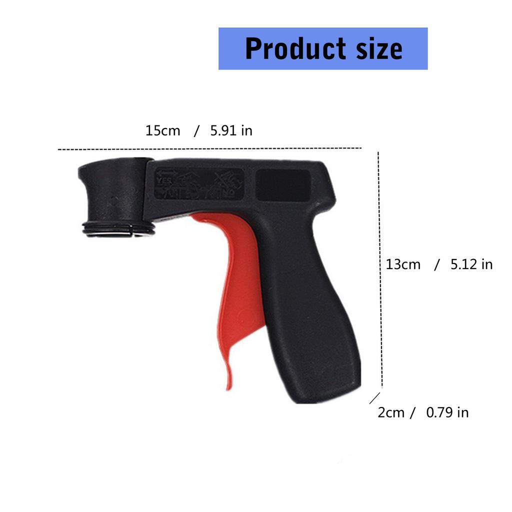 Spray Can Trigger Handle Spray Can Handle Reuseable Spray Paint Gun for Spray Can Painting Spray Paint And DIY Projects