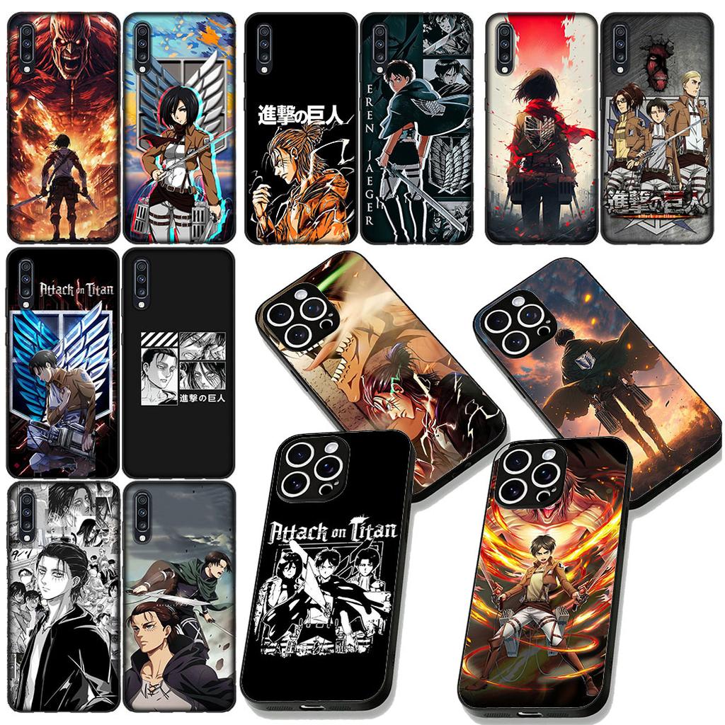 Attack Levi On Eren Titan Jaeger Phone Case for Xiaomi Poco C85 C65 C75 X7 X6 M6 M8 F7 F8 Ultra F6 Pro Cover Casing