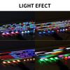 Led Car Ambient Lights Symphony Bluetooth App RGB 213 Color Streamer Rainbow Acrylic Strip Interior Atmosphere Lamp
