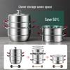 MAXCOOK Multi-Layer 304 Stainless Steel Steamer Pot