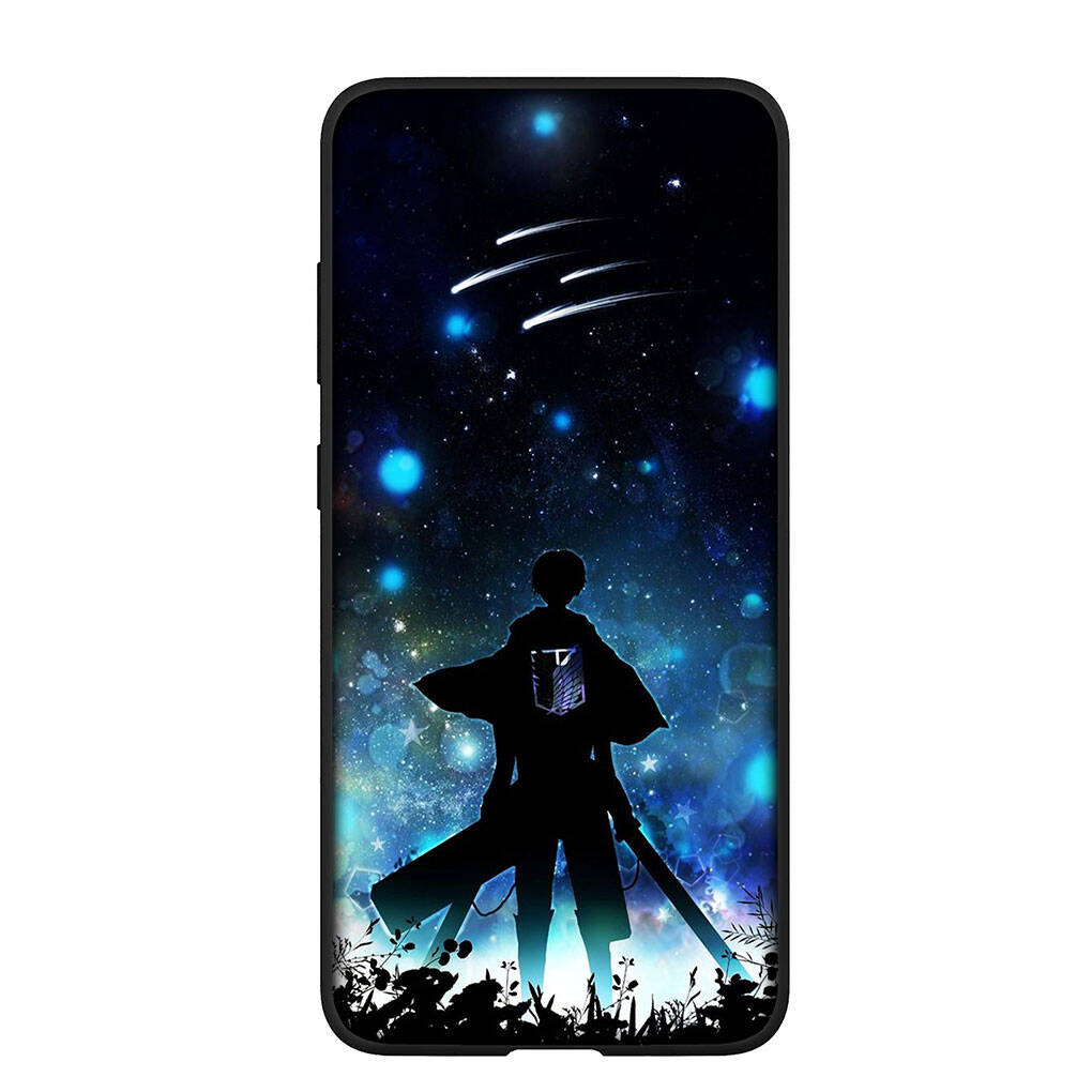 Case for I17 16 15 Xiaomi Poco F8 F7 F6 X7 X6 M8 C85 C75 C71 Redmi Note 14 13 12 11 Pro Max A3 A4 14C 13C 15C Eren Jaeger Anime Levi Attack On Titan