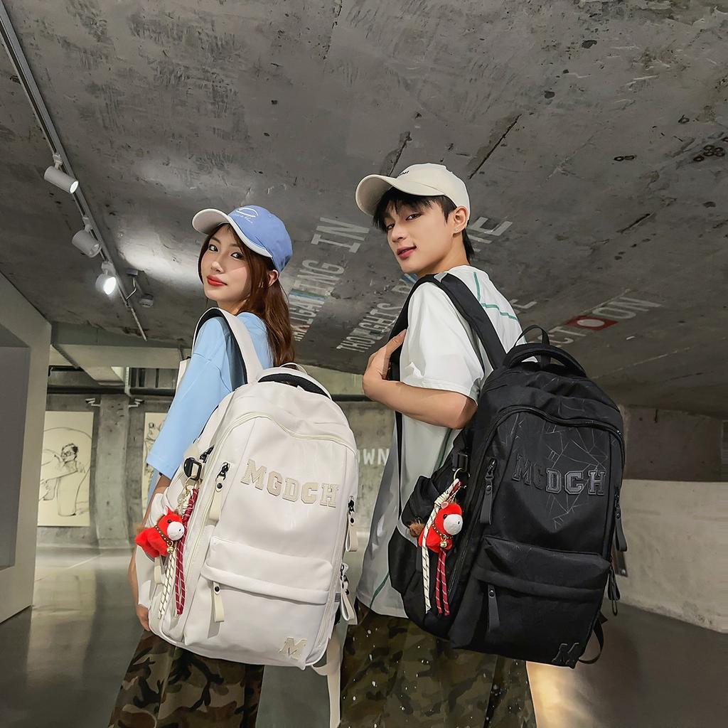 Schoolbag1011 New Fashion Backpack Large Capacity Multi-layer School Bag Middle School Student Backpack Burden Reduction Travel Backpack