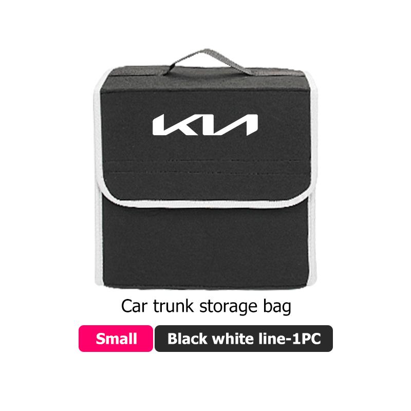 AHE1 Car Trunk Large Capacity Multiuse Organizer Box Auto Tools Storage Folding Bags For KIA Rio K5 K2 Sportage Ceed Sorento Stinger