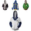 Warm And Cozy Hunter Hunter Hisoka Killua Zipper Jacket Cosplay Costume Hoodie