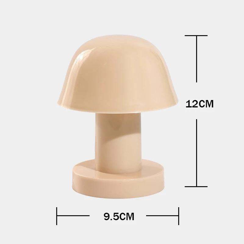 Mushroom Sunset Mini Desktop Night Lamp Creative Battery Power Supply Style Led Night Light for Coffee Bar Home Decor Bedroom