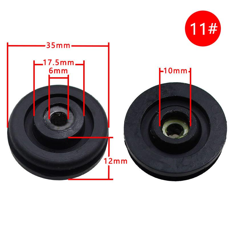 Modelli Multipli Ventola Appendiabiti Interna per Condizionatore Universale Anello di Gomma Boccole Cuscinetto Guarnizione Accessori Fai da Te