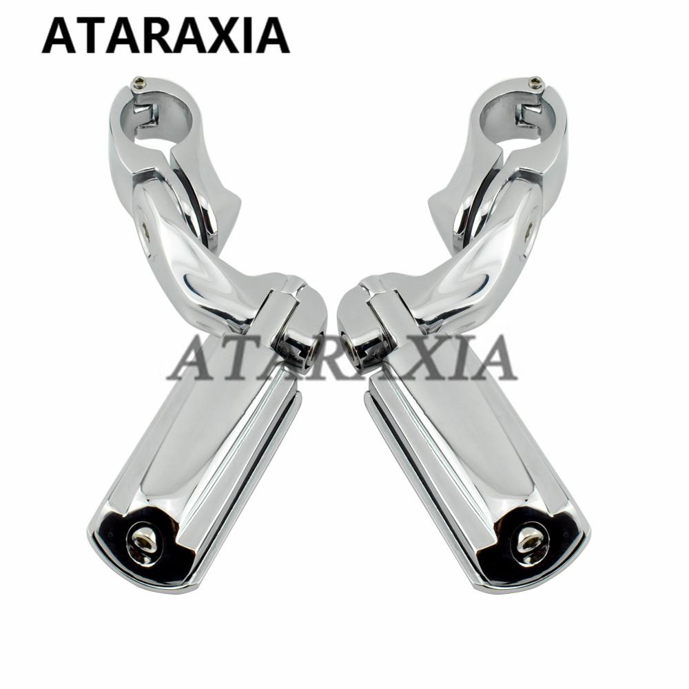 32 mm 1-1/4 Zoll; Motorrad Fußrasten Autobahn Pedale Fußstütze Für Harley Touring Road Electra Street Glide King XL 883