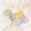 40Pcs Transparent Glass Nail Art Display Showing Polish Color Board Tips Tools