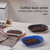 3 szt. Taca na ziarna kawy Łatwa do czyszczenia Wielokrotnego użytku Odporna na zużycie Ziarno kawy
