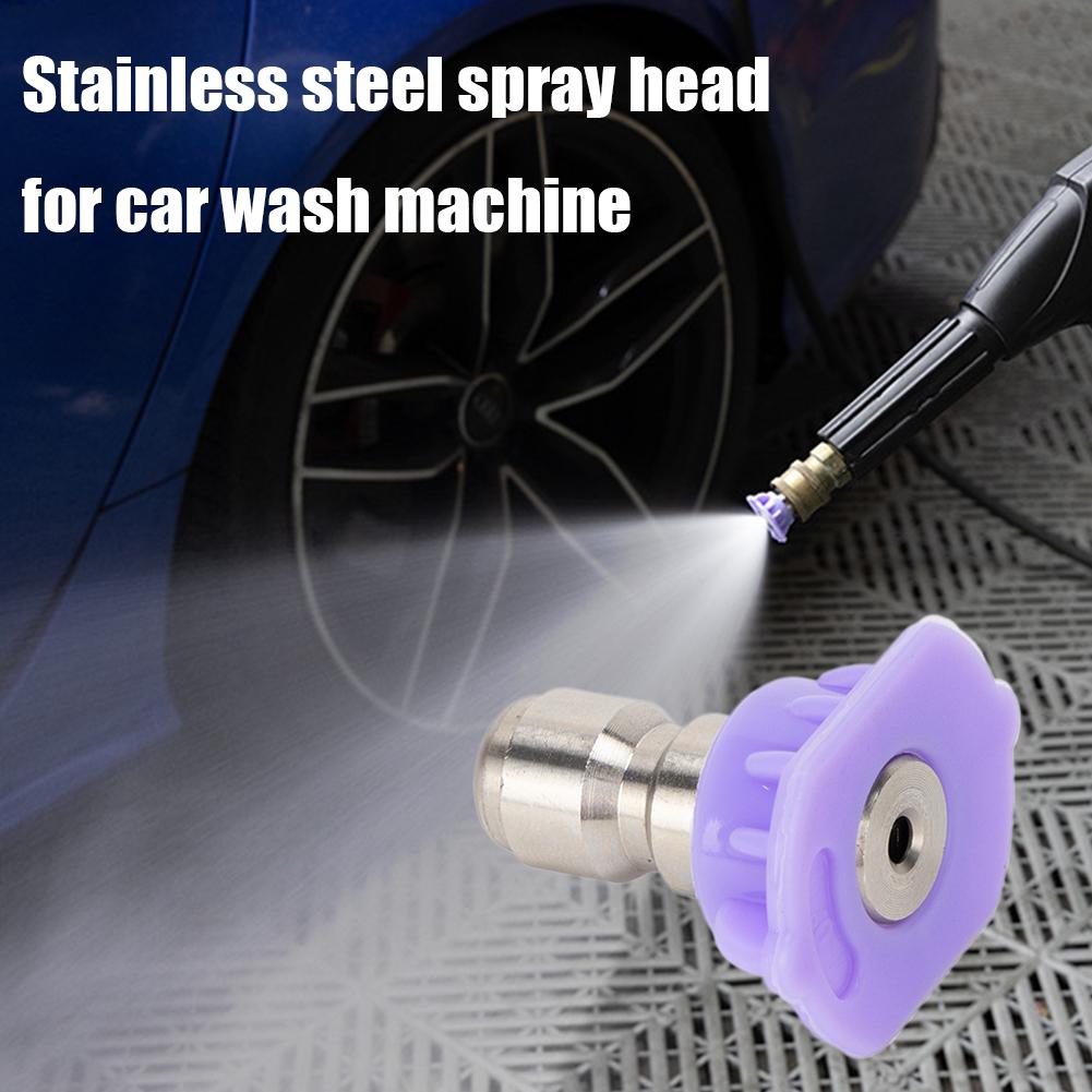 4-Way Mist Spray Nozzle 1/4 Inch Speed Connect Water Atomizing Sprayer Low Pressure Misting Tips for Outdoor Cooling & Watering