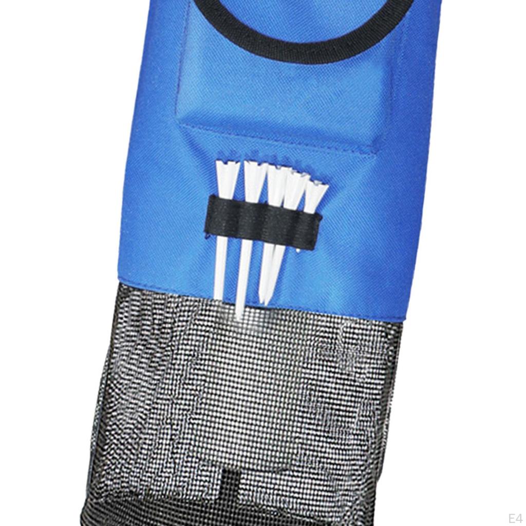 Golf Ball Retriever Collector Bag Practical Scooping Device Portable with Storage