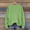 Women's Fashion Casual Long Sleeve Neck Sweater Pullover Top