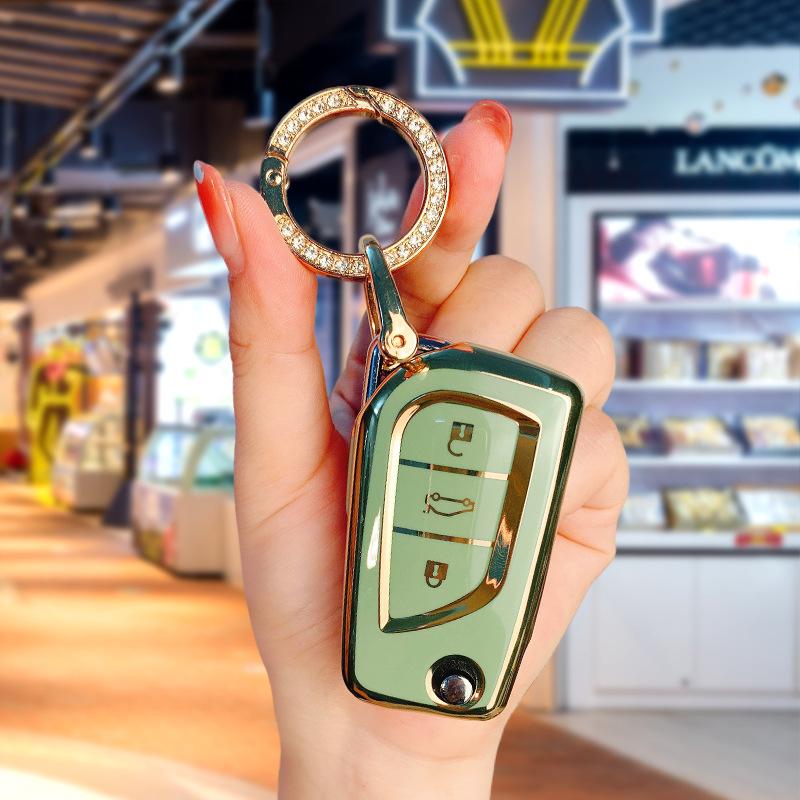 Toyota TPU Key Case for Corolla, Camry, Levin, Avalon, RAV4, C-HR, Highlander