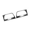 2Pcs Carbon Fiber Front Side Air Outlet Cover Trim For Honda CRV CR-V 2012-2014