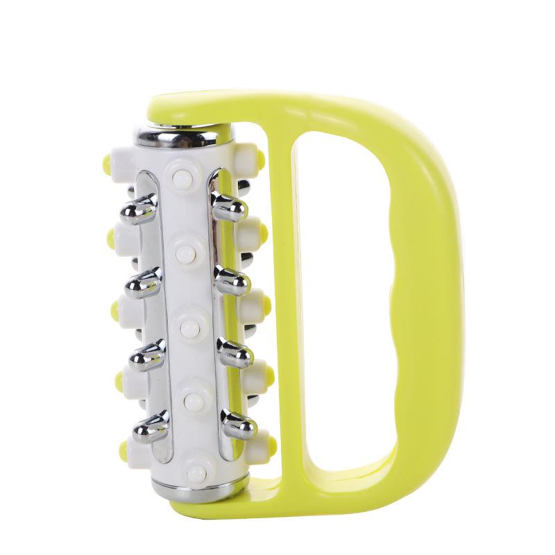 Handheld Roller Massager Mini Five Row Massager Meridian Relaxation Manual Massage Tool Multi Functional Equipment
