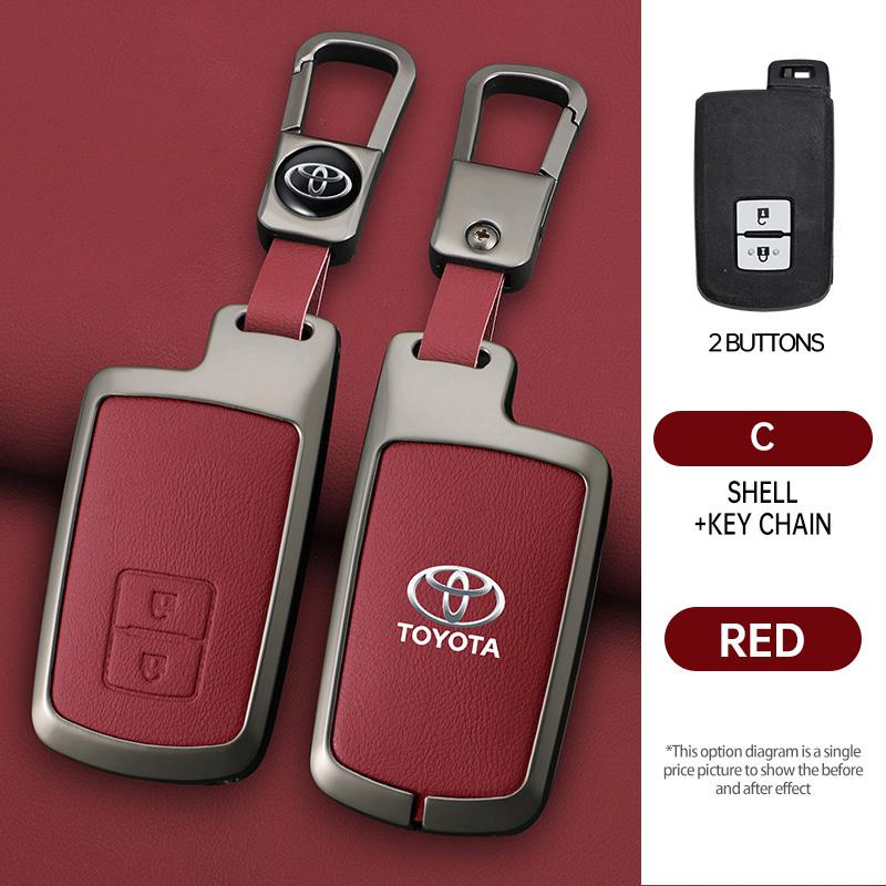 2026 Caldo Per Copricerchi Toyota Lega di Zinco Custodia Chiave Auto Copertura Guscio Protettivo Per Toyota Auris Camry RAV4 Avalon Yaris Verso 2012