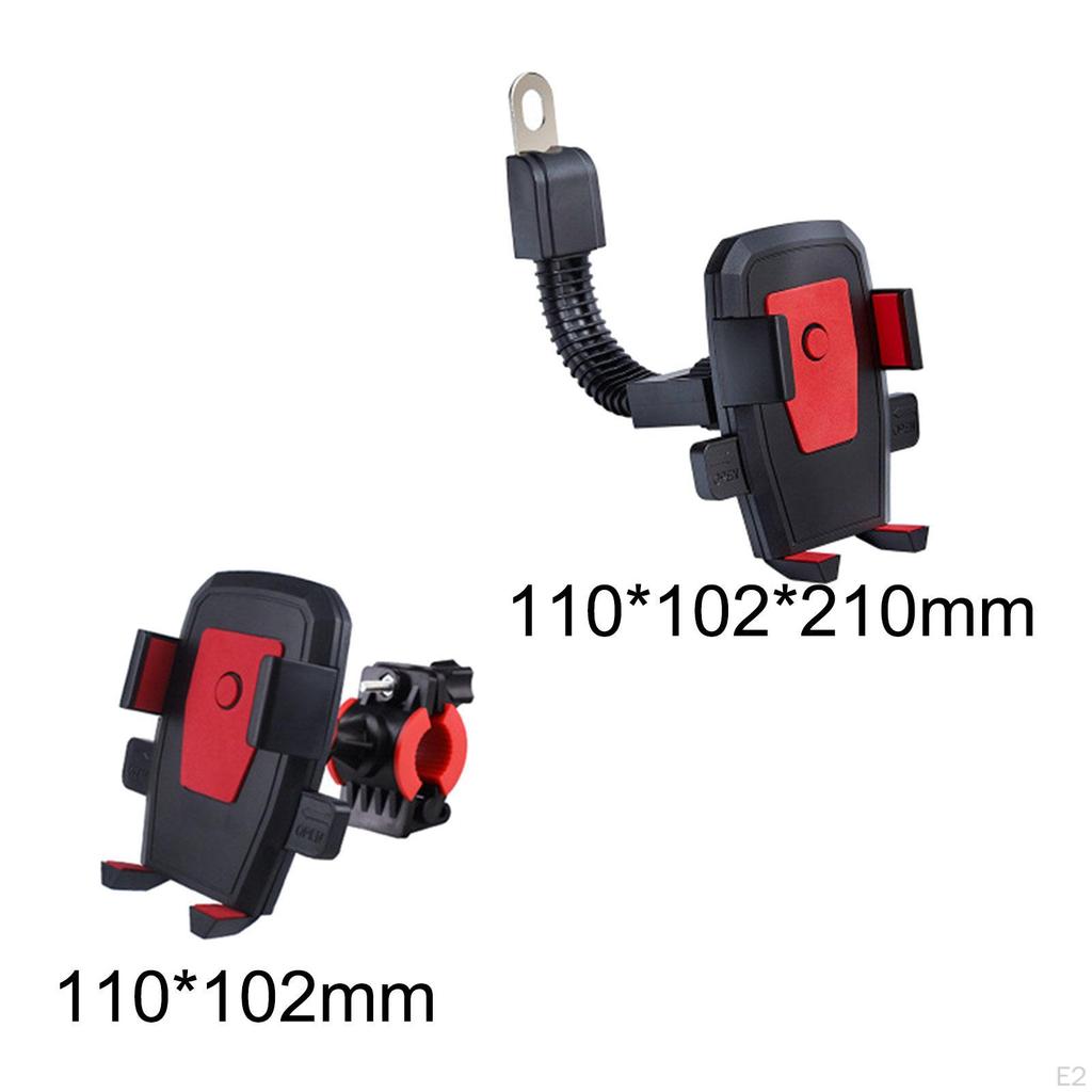 Bike Phone Holder Accessories Rainproof Replacement Sturdy Motorcycle Mount for Bicycle