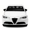 Bburago Alfa Romeo Giulia 1/43 Scale Diecast Model Car ALFA ROMEO GIULIA 2016 (White)