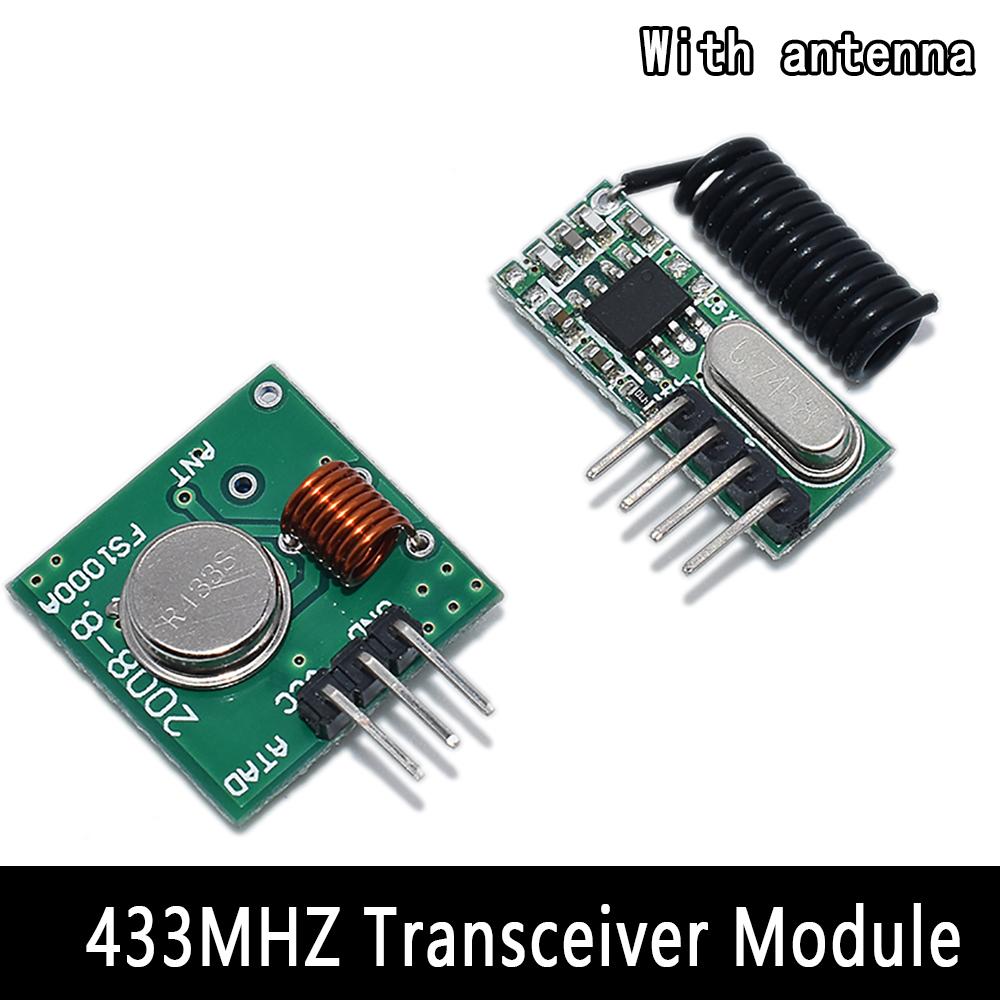 315Mhz / 433Mhz RF Wireless Transmitter Module and Receiver Kit 5V DC Wireless For Arduino Raspberry Pi /ARM/MCU WL Diy Kit