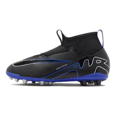 Mercurial Superfly 9 Academy AG Tráva Protiskluzové Tlumení Nárazů Odolné Nízké Dětské Fotbalové Kopačky Dětské Fotbalové Kopačky Černé DJ5613-040