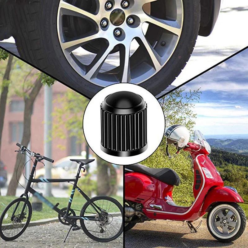 Car Wheel Tire Valve Caps High Quality Tyre Dust Stem Covers Plastic Airtight Stem Air Caps for Truck Auto Motorcycle Bike Part Stem Caps1