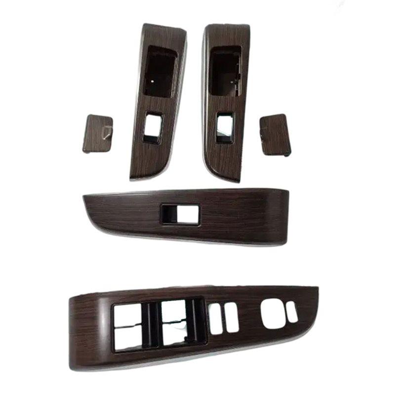 Versatile 4Pcs Window Glass Lifter Switch Panel Trim Cover Kit For Toyota Camry 2012-2017 74271-06330 74272-06340 74231-06420 B