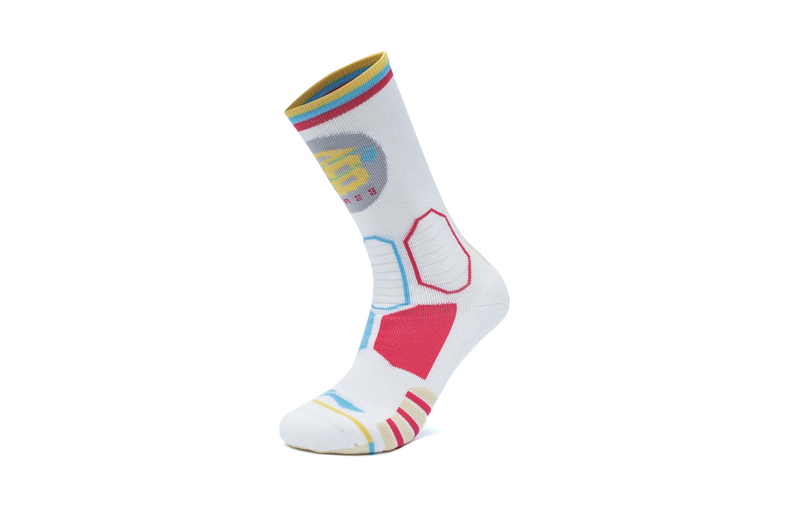 Li Ning Sports Basketball Collection SS23 Basketball Socks Men s 1 Pack AWLT053-8 F
