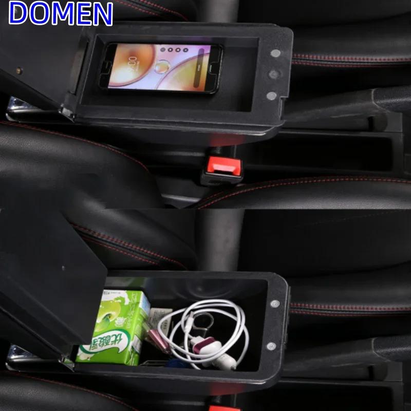 For Ibiza 6j Ibiza 6L Armrest Box For Seat Ibiza Car Armrest Central Storage Box Retrofit with USB Interior Car Accessories