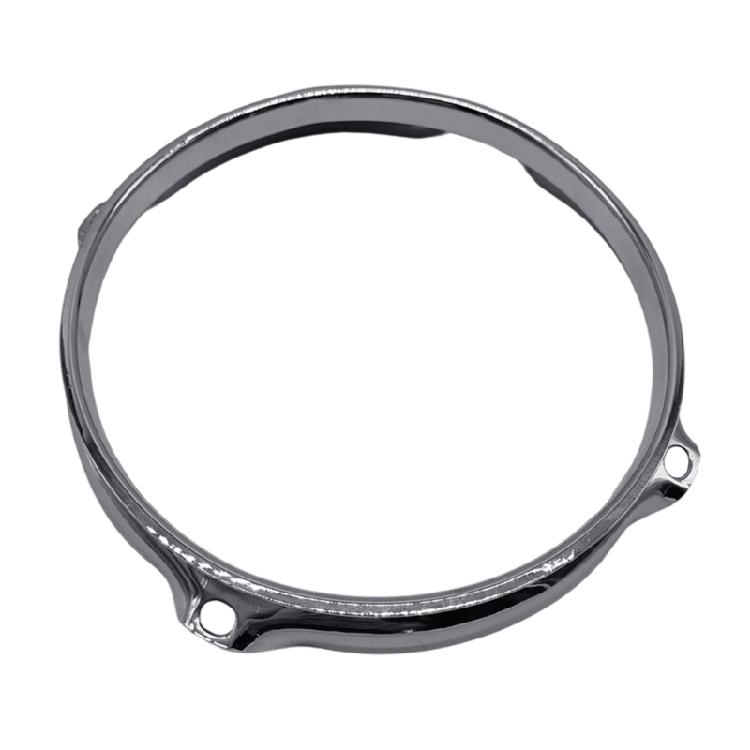 Precisions Engineered Drum Accessory 1.2mm Silver Anodized Hoop With 10kg Load Capacity