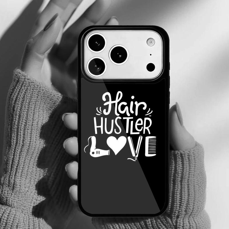 Hairdresser Comb Hair Salon Phone Case for iPhone 17 16 15 14 13 Pro Max Back Cover for 12 11 Pro Coque
