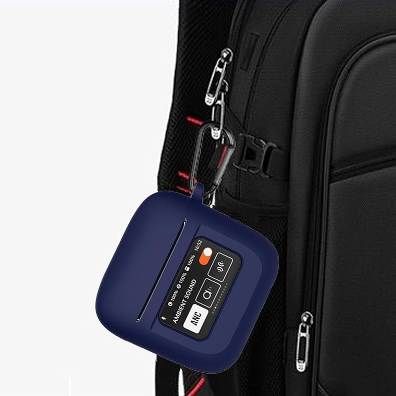 AIYYXX For JBL TOUR PRO3 for Case Correspondence Jbl Tour Pro [with Keychain] 360° Protection Silicone Material Waterproof Scratch Prevention