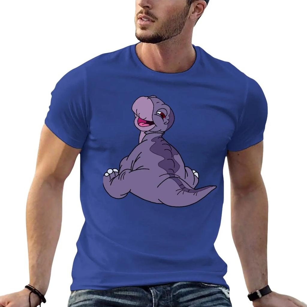 Neues Baby Littlefoot Land Before Time T-Shirt schnelltrocknendes T-Shirt Sommeroberteil Herren weiße T-Shirts