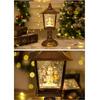 Decorate Christmas decorations, wind lights, luminous house ornaments, creative night lights, electronic candle lights, Christma