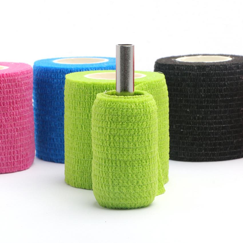 Disposable Self-adhesive Elastic Bandage Grip Tattoo  Disposable Tattoo Grips Cover Tattoo Cover Tape Permanent Makeup Supplies