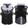 Winter Warm Dog Clothes Reflective Pet Dog Jacket With Harness Waterproof Dog Coat for Small Large Dogs French Bulldog Outfit