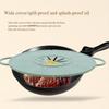 11in Silicone Foldable Splash Guard Dishwasher Safe Non-Stick Oil Splatter Guard Multi-Use Splatter Screen for Everyday Cooking