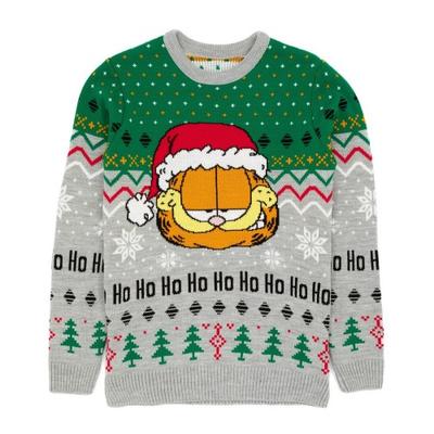 Garfield Unisex Adult Knitted Christmas Jumper