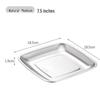 Linpan 304 Stainless Steel Square Tray