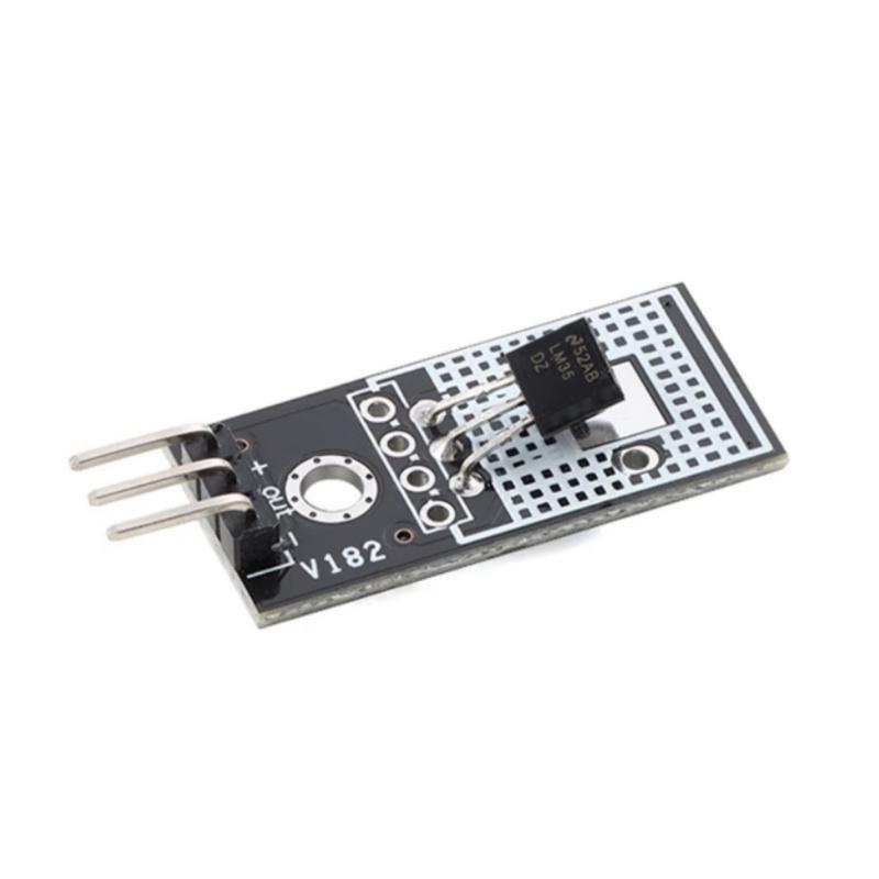 4V-30V LM35D LM35DZ Digital Temperature Sensory Linear Module Temperature Sensory Module Low Power for Automotive