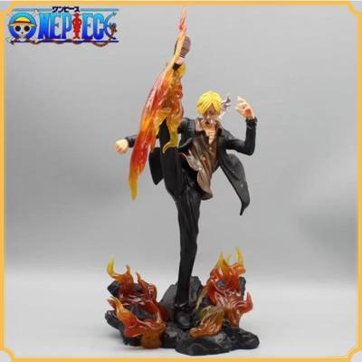 33cm Anime One Piece Sanji Figuren PVC GK Statue Actionfiguren Set Modell Spielzeug Für Kinder Geschenke Hohe Qualität