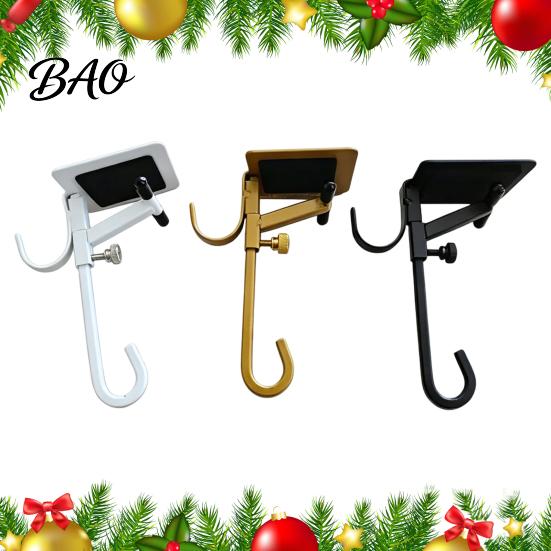 Accessori Arredamento Casa Ghirlanda Gancio per Calze di Natale, Gancio di Natale Regolabile Senza Foratura, Supporto Robusto per Ghirlanda per Camino