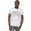 Woodstock Mens Distressed Flag T-Shirt